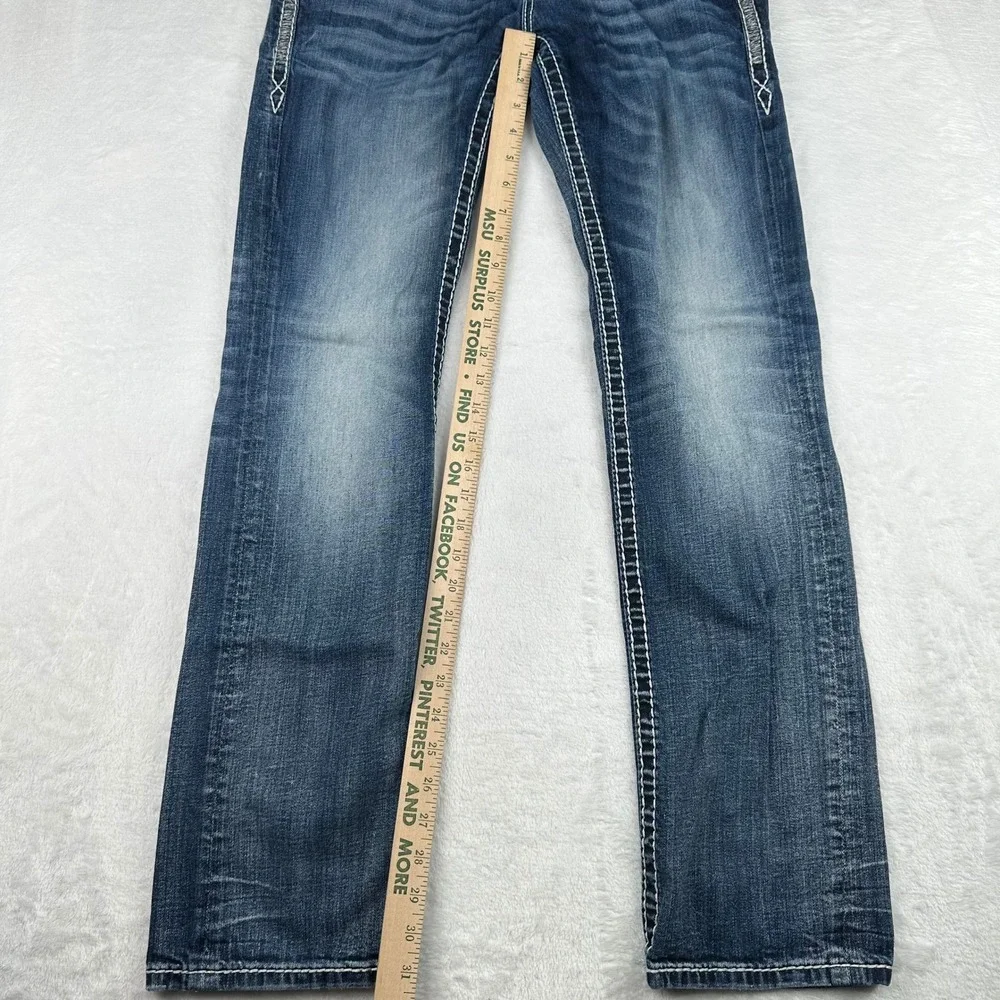Mens Rock Revival Jeans 
